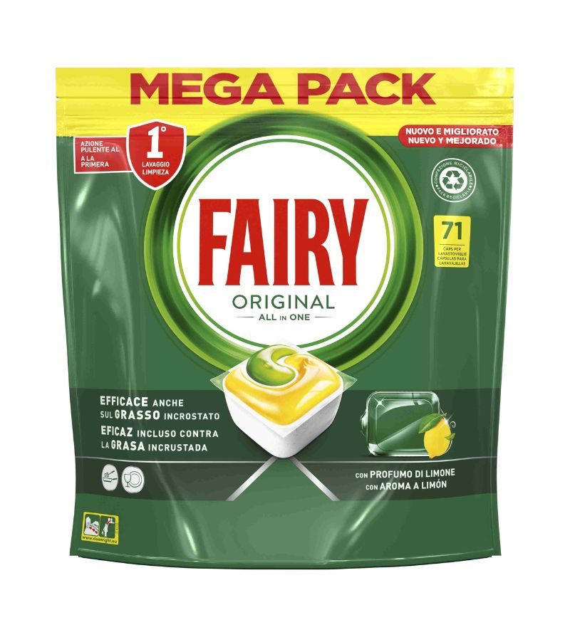 FAIRY – Original Caps Lemon – 71Pz