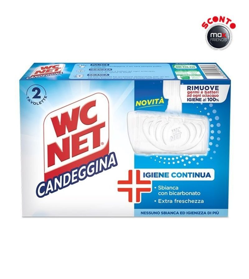WC NET – Tavoletta Candeggina – 2Pz