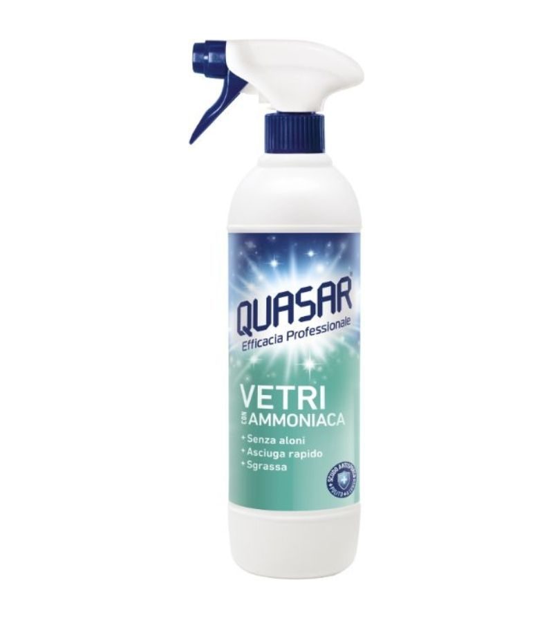 QUASAR – Spray Vetri Ammoniaca – 580Ml