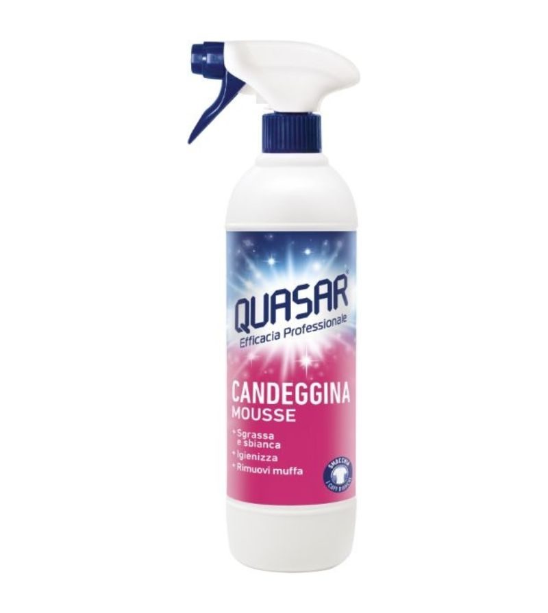 QUASAR – Spray Sgrassatore Candeggina – 580Ml