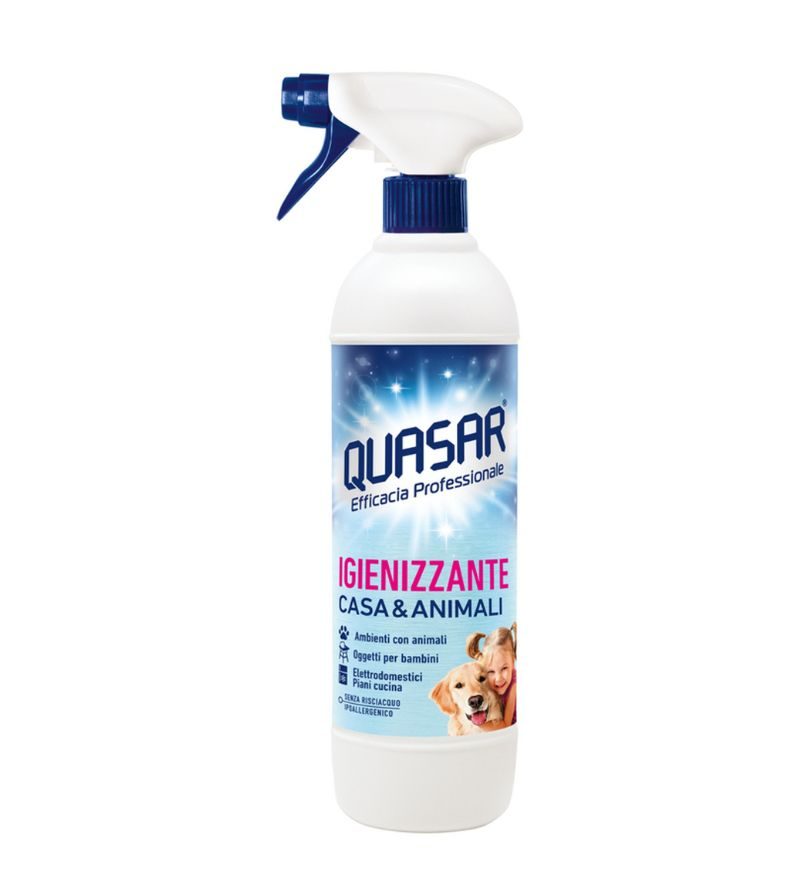 QUASAR – Spray Igienizzante Animali – 580Ml