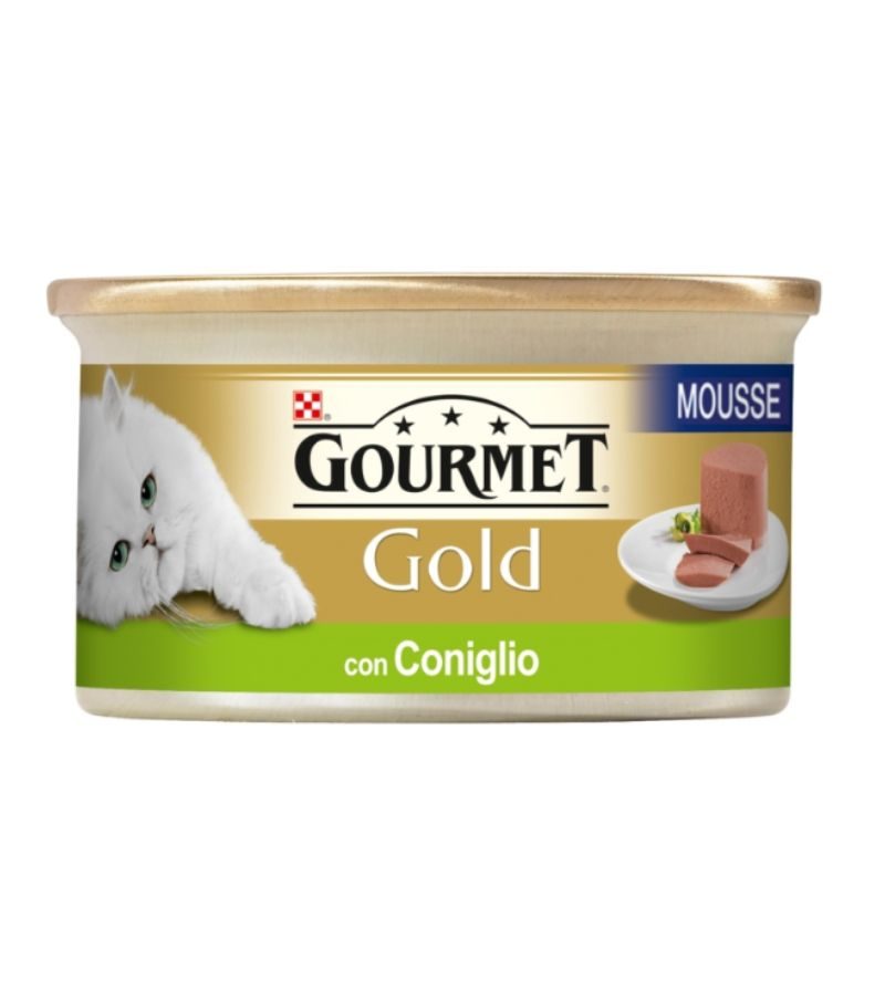 GOURMET GOLD – Mousse Con Coniglio – 85 Gr