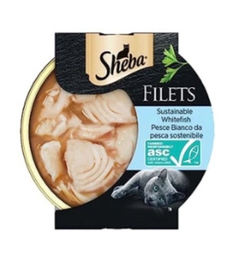 SHEBA – Filets Pesce Bianco – 60 Gr