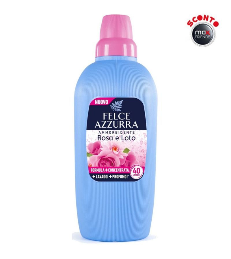 FELCE AZZURRA – Ammorbidente Rosa E Loto – 2Lt