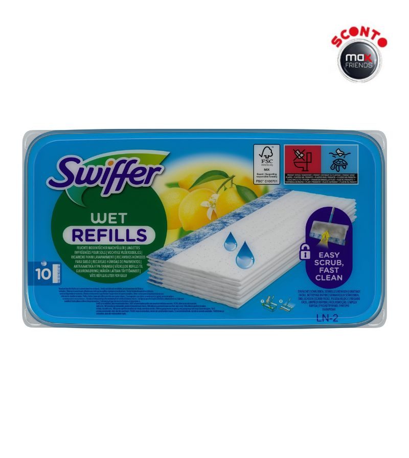 SWIFFER – Wet 10 Panni