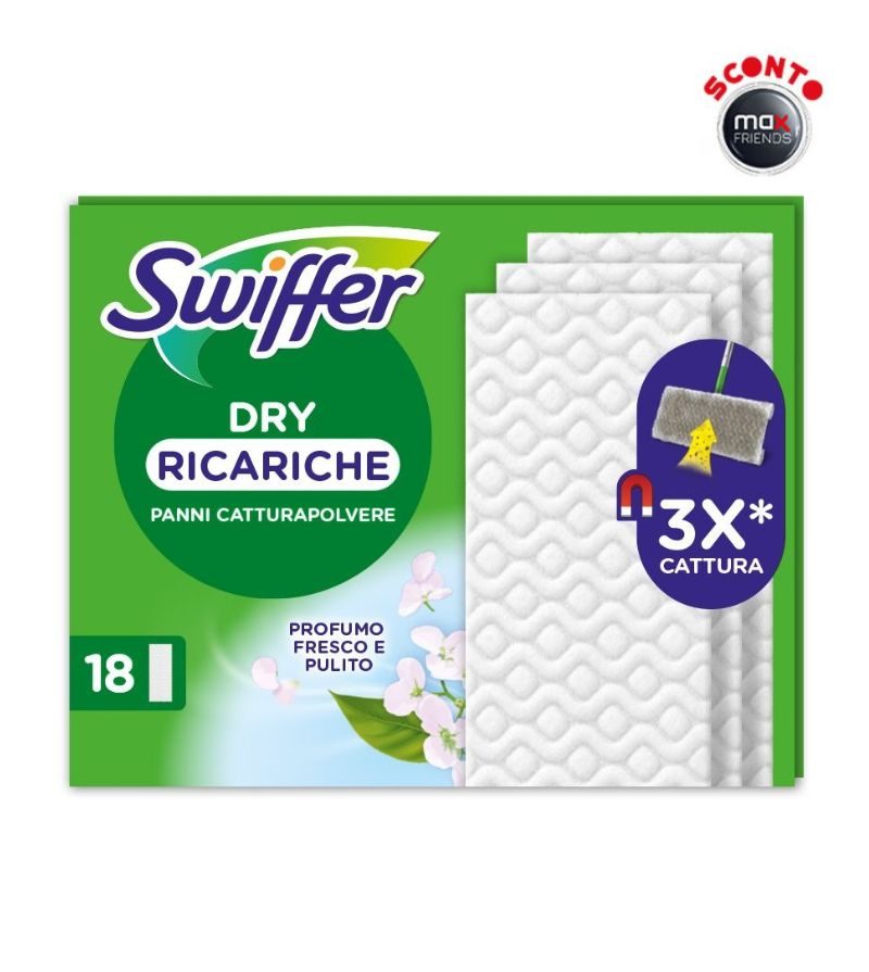 SWIFFER – Dry 18 Panni