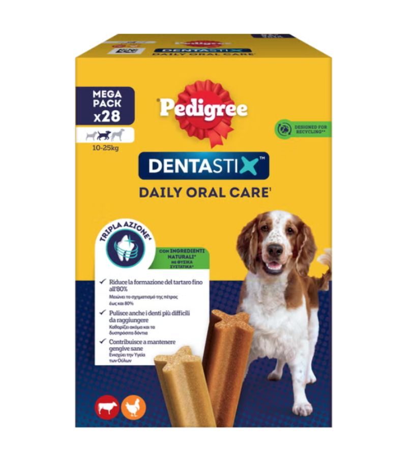 PEDIGREE – Dentastix Multipack Medium – 28 Pz