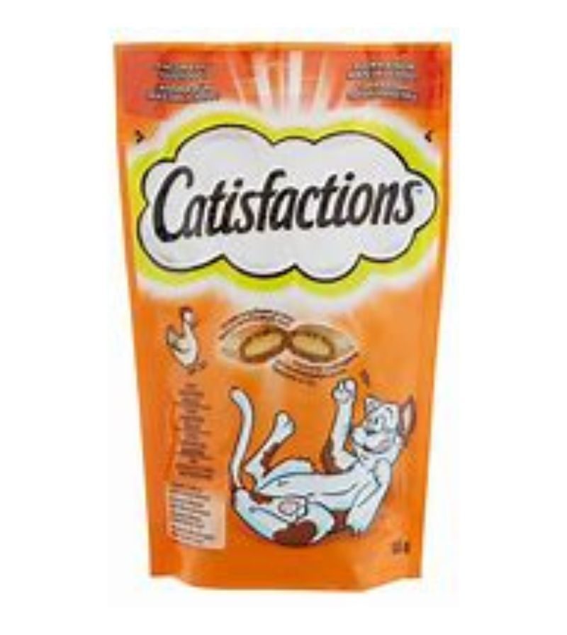 CATISFACTIONS – Snack Con Pollo – 60 Gr