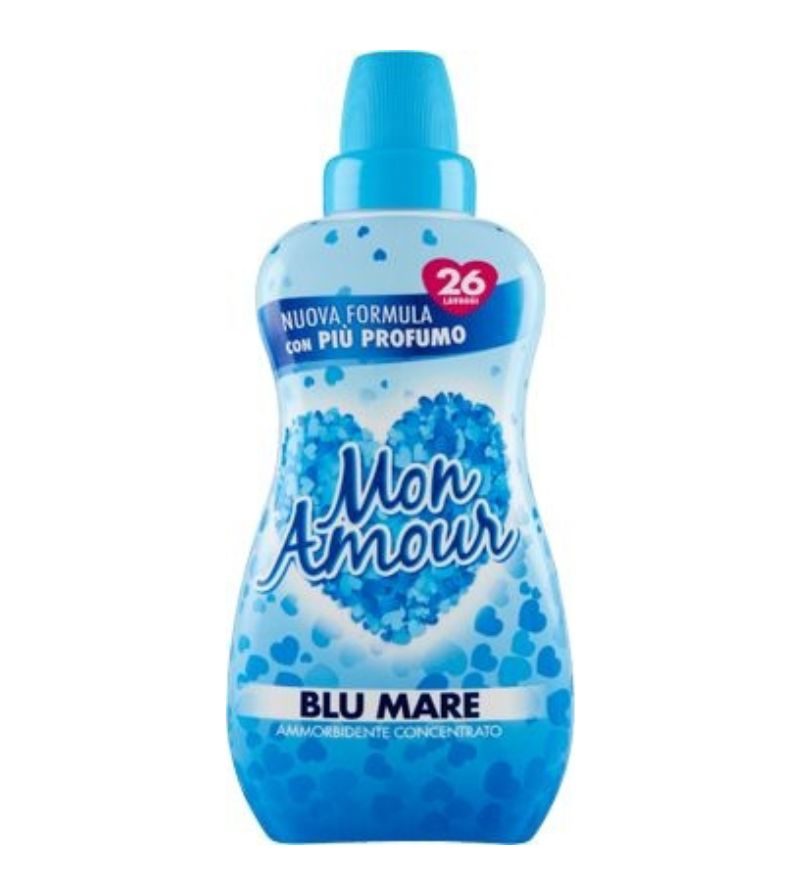 MON AMOUR – Ammorbidente Blu Mare – 650Ml