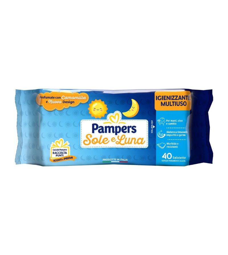 PAMPERS – Salviette Soleluna – 40Pz