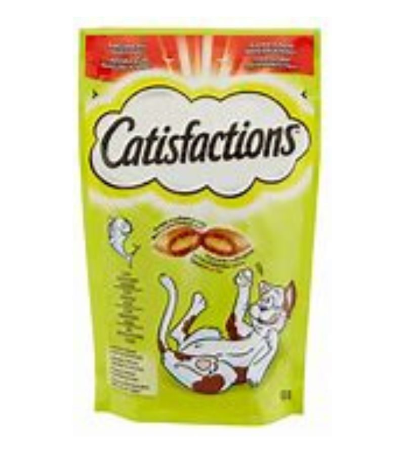 CATISFACTIONS – Snack Con Salmone – 60 Gr