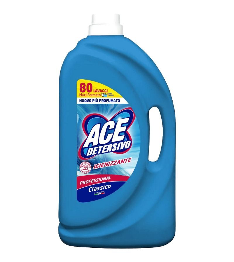 ACE – Detersivo Liquido Professional Classico – 80 Lav