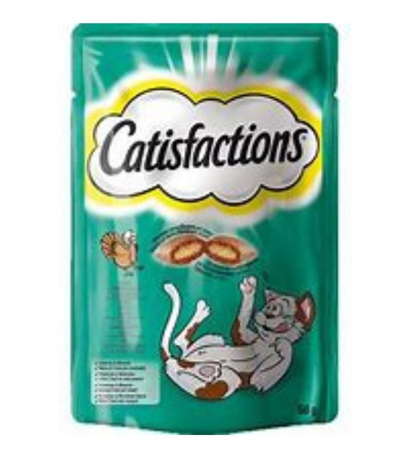 CATISFACTIONS – Snack Con Tacchino – 60 Gr