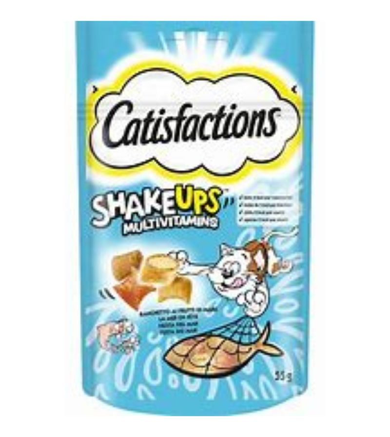 CATISFACTIONS – Snack Shakeups Frutti Di Mare – 55 Gr