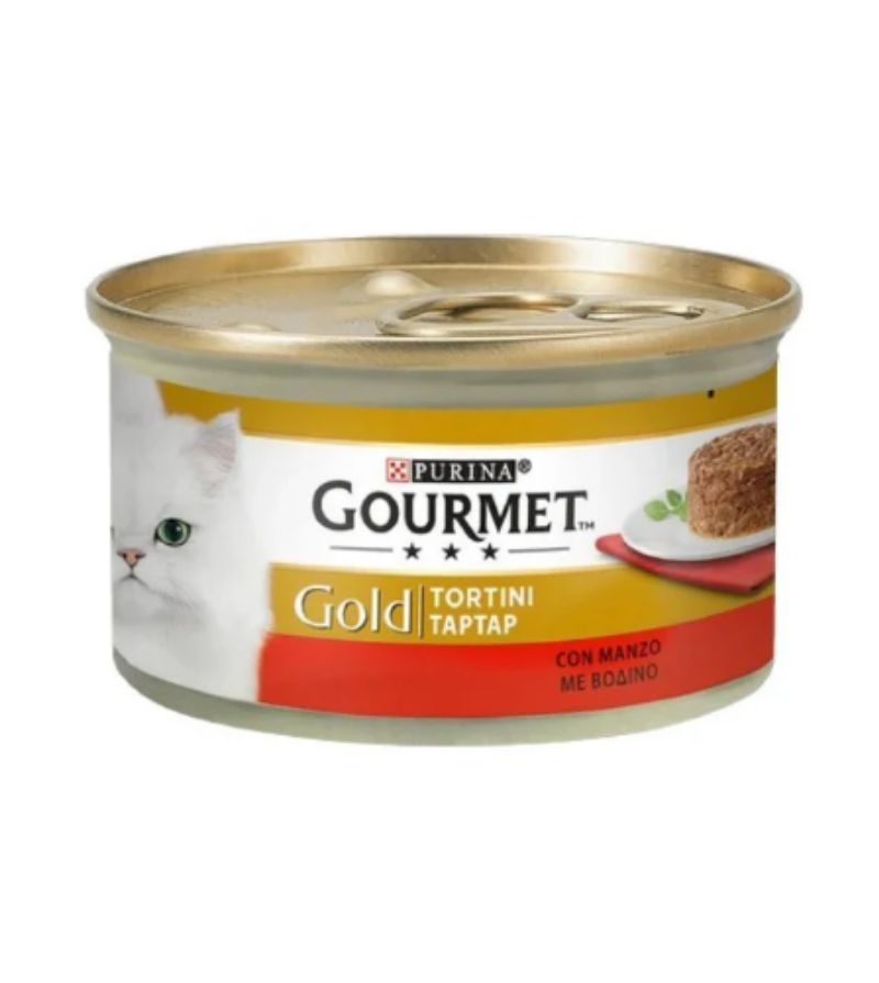 GOURMET GOLD – Tortini Con Manzo – 85 Gr