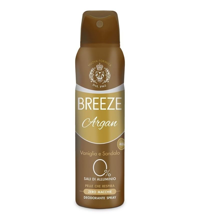 BREEZE – Deodorante Spray Argan – 150Ml