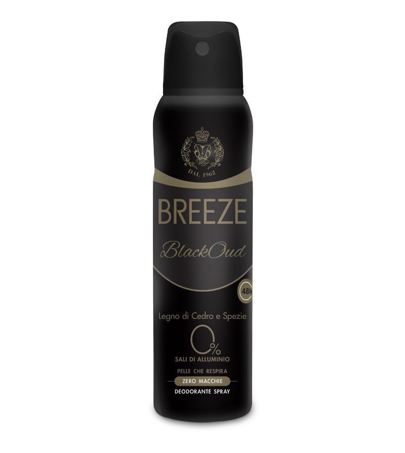 BREEZE – Deodorante Spray Men Blackoud – 150Ml