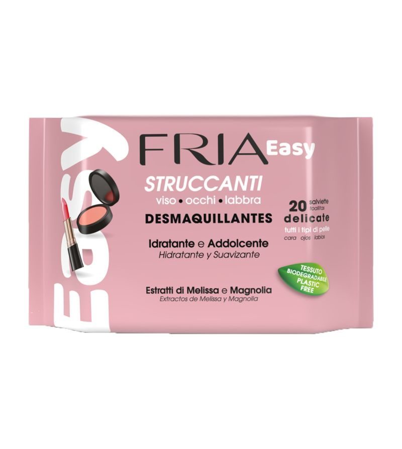 FRIA – Salviettine Struccanti Easy – 20Pz