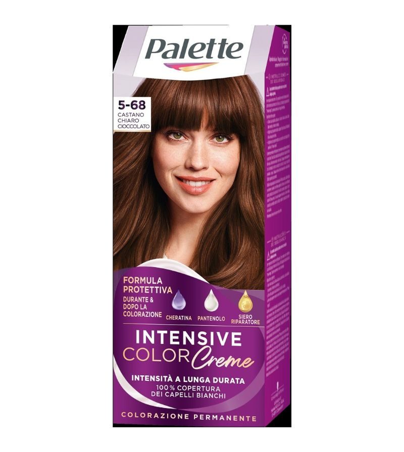 PALETTE – Intensive Color 5.68 Castano Chiaro Cioccolato
