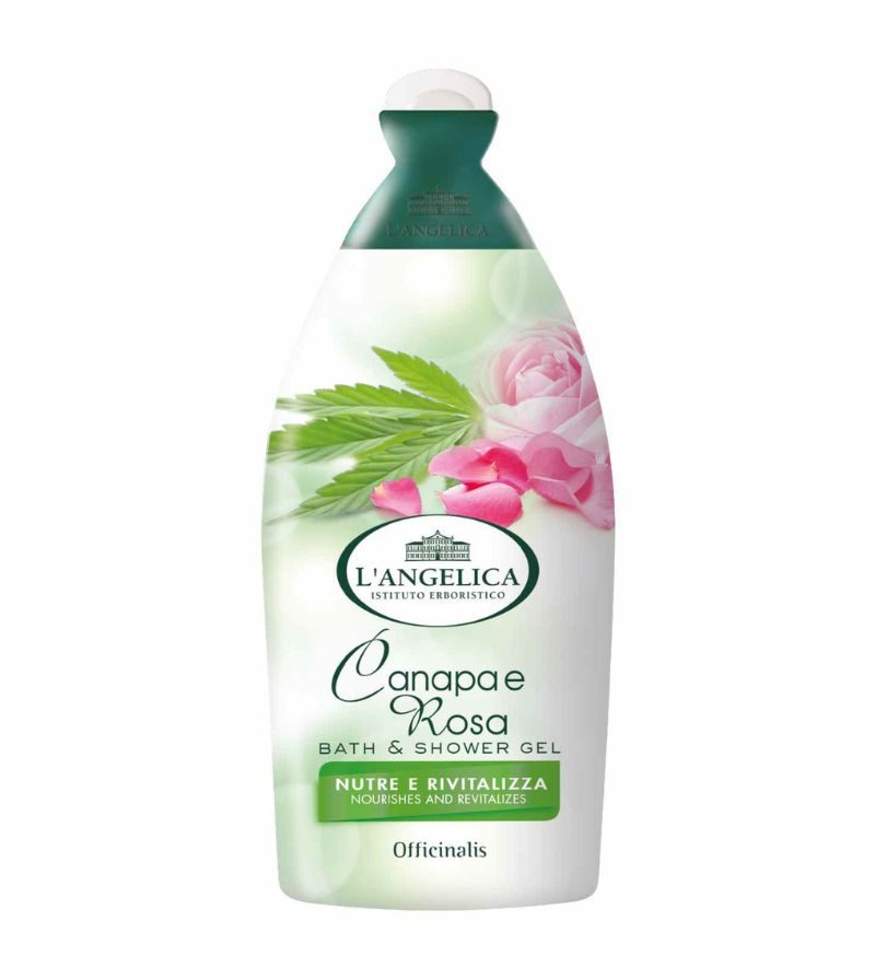 L’ANGELICA – Bagnodoccia Canapa E Rosa – 500Ml