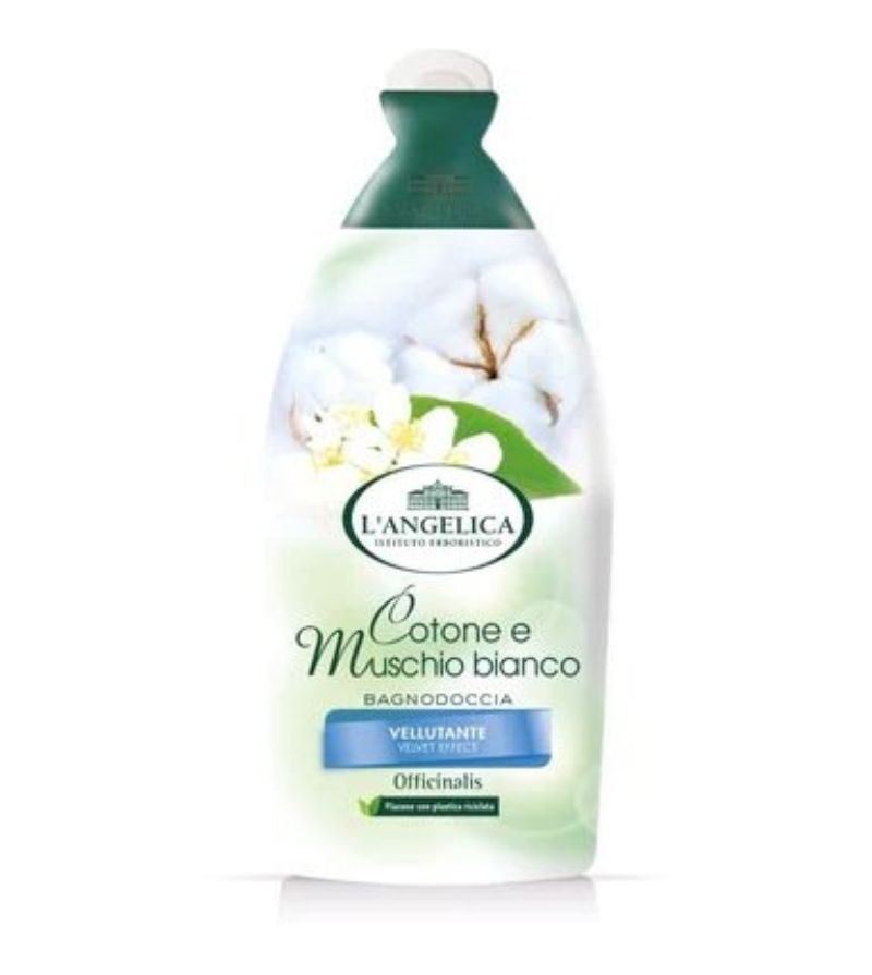 L’ANGELICA – Bagnodoccia Cotone E Muschio Bianco – 500Ml