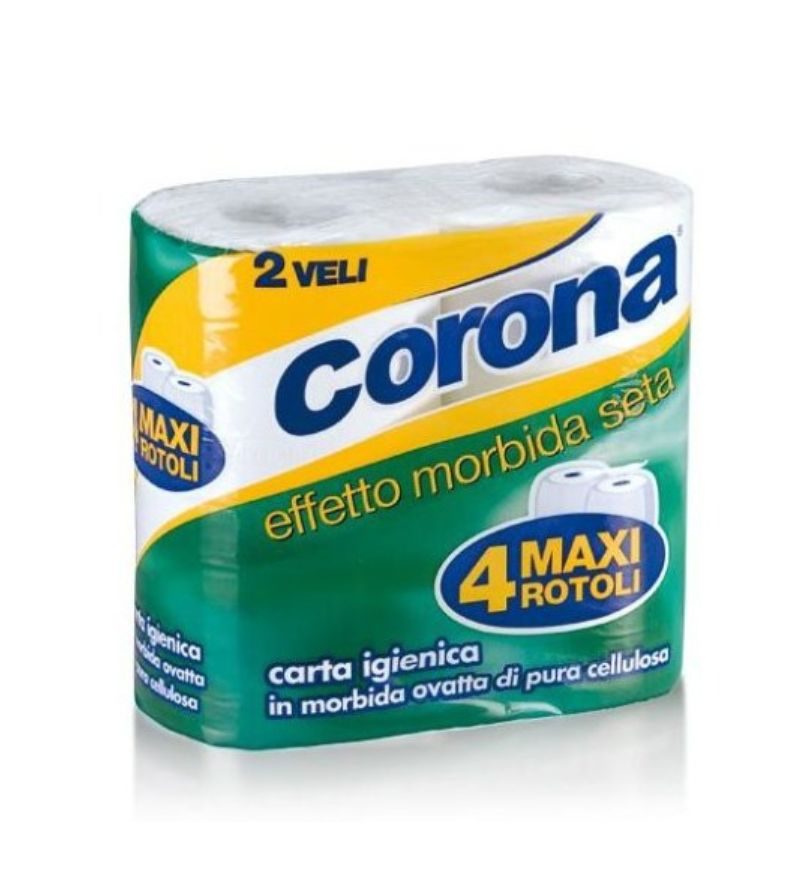 CORONA – Carta Igienica Maxi – 4 Rotoli
